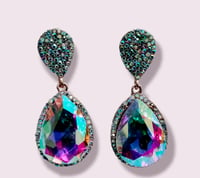 Multicolor Teardrop Earrings