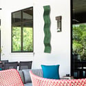 Metal Wall Art Home Decor- Affinity Dark Green- Abstract Contemporary Modern Garden Decor