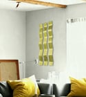 Metal Wall Art Home Decor- Harmony Yellow - Abstract Contemporary Modern Art