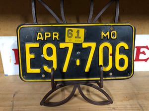 Image of License plates - cars & motorcycles