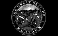 Image 2 of Great Seal of Mudtown Vinyl Sticker