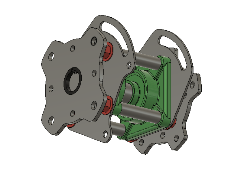 Cross kart spool kit, Direct fit for KJ Raycing VF series frames as