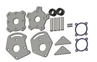 Image 2 of Cross kart spool kit, Direct fit for KJ Raycing VF series frames as well as others