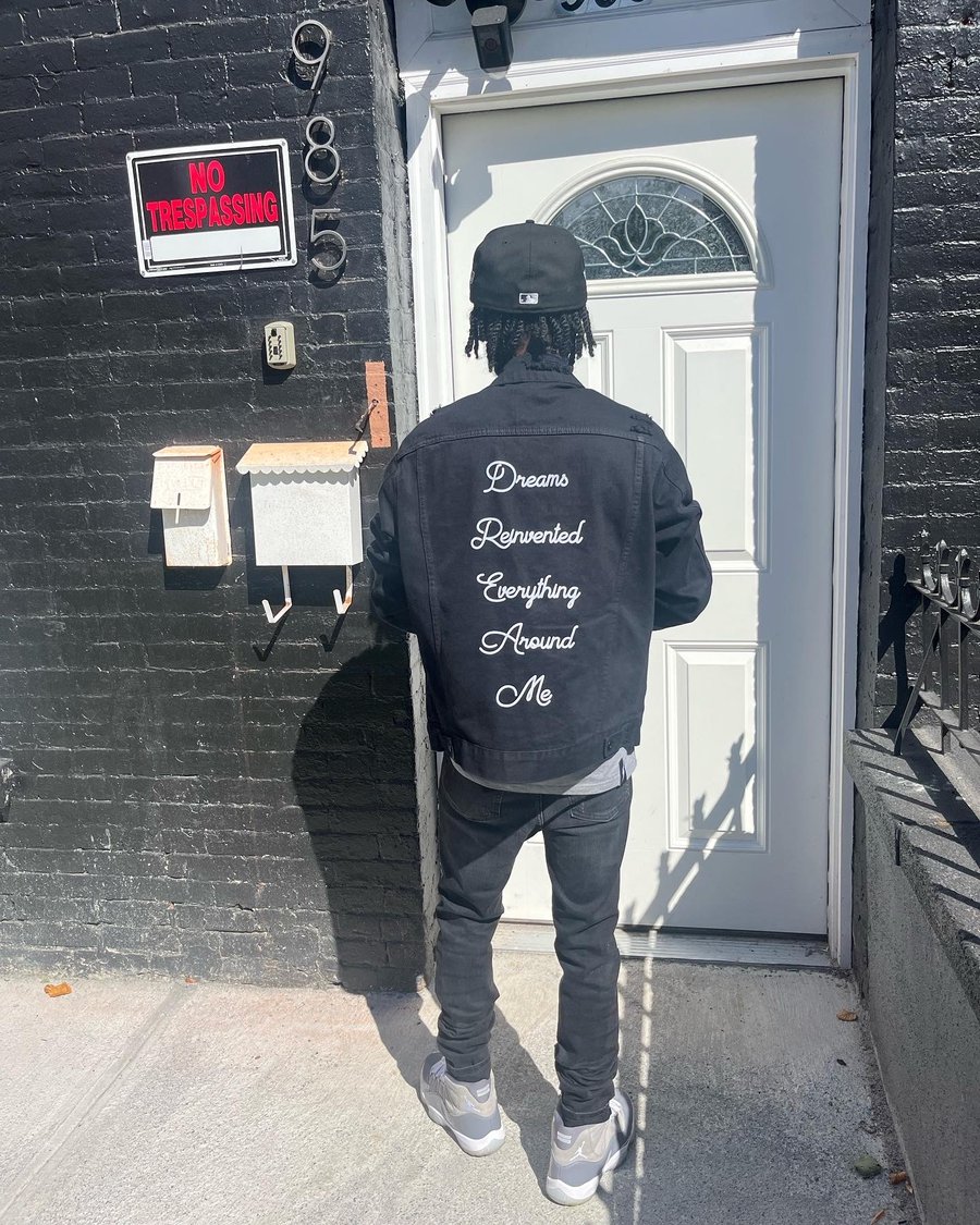 Image of Distressed Denim Jacket 