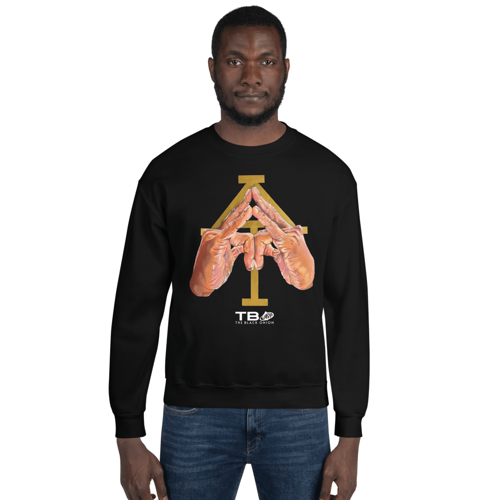 Image of AGGIE HAND SIGN | crewneck