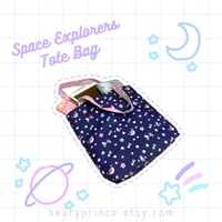 Space Explorers Tote Bag