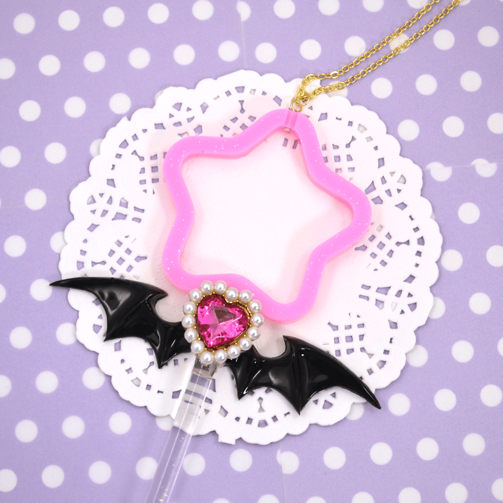 Spooky Wand Necklace: 03