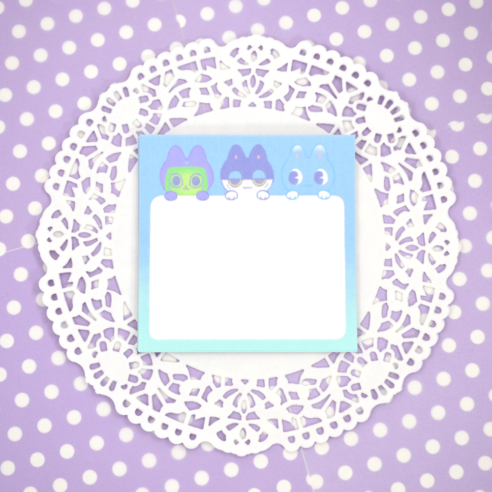 Chill Cat Villagers Memo Sheets