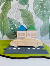 Wooden Car Mustang