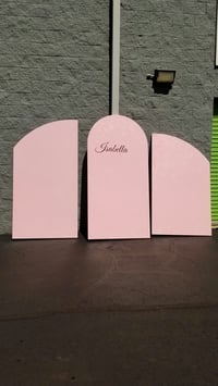 Trio Pink Backdrop 