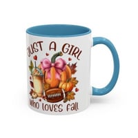 Image 5 of Just a girl who loves Fall Mug