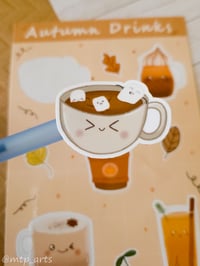 Image 2 of Autumn Drinks Sticker Sheet