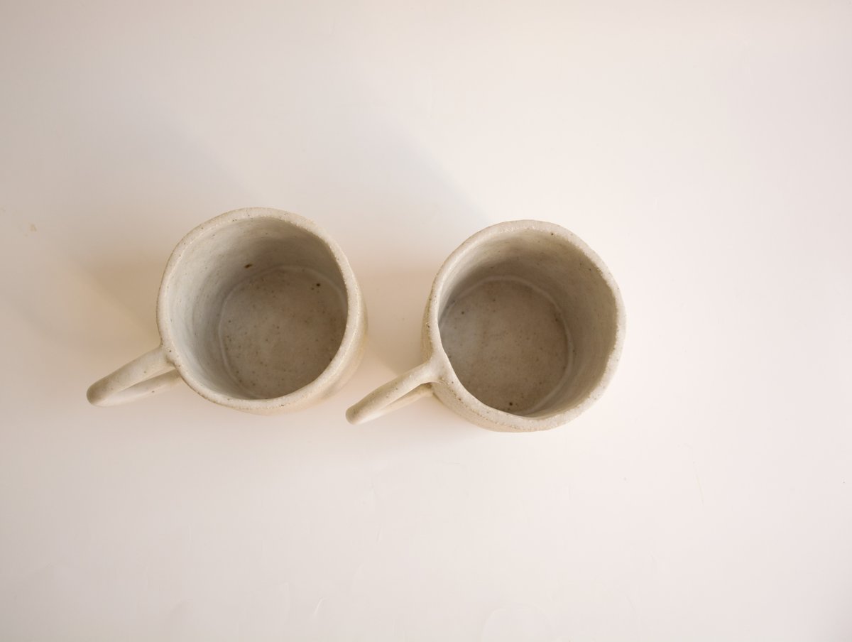 Image of Stone Mug C-handle Set