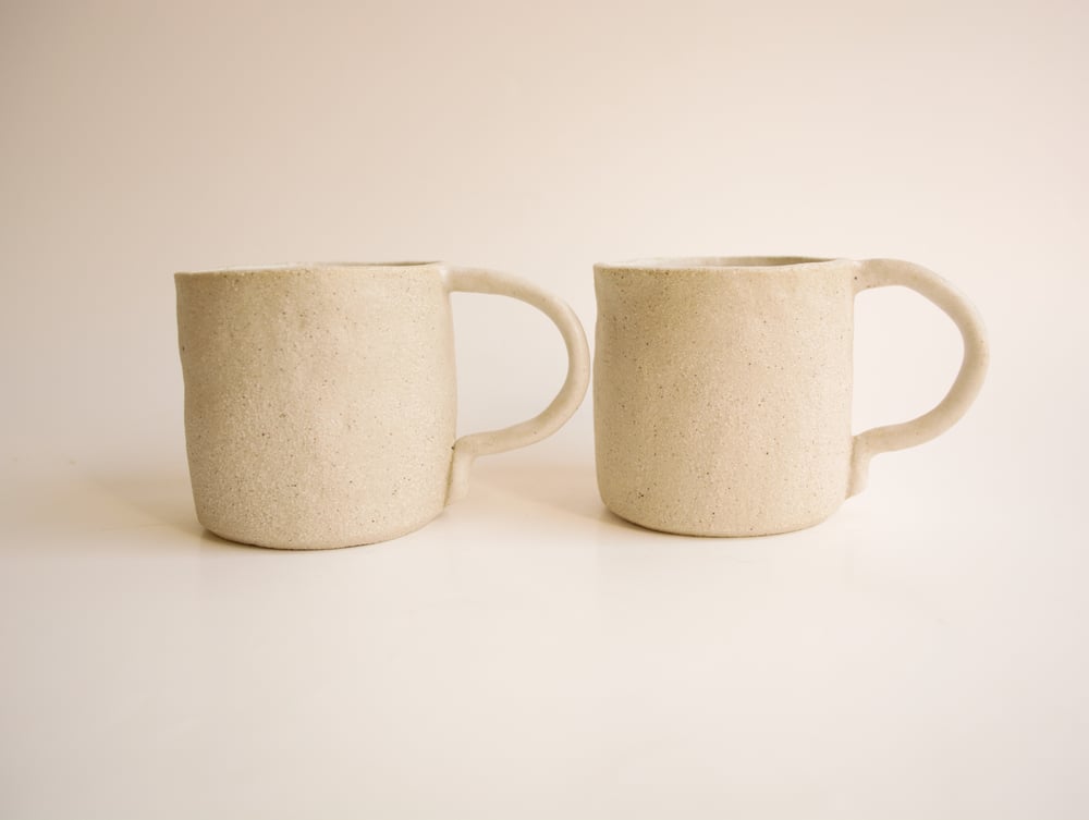 Image of Stone Mug C-handle Set
