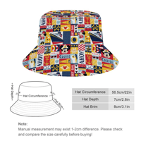 Image 4 of Cruise Patchworks Bucket Hat