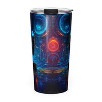 Tapered stainless steel tumbler