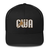Image 3 of Chistian Waterfowlers Association CWA Branded Otto Snapback Trucker Cap