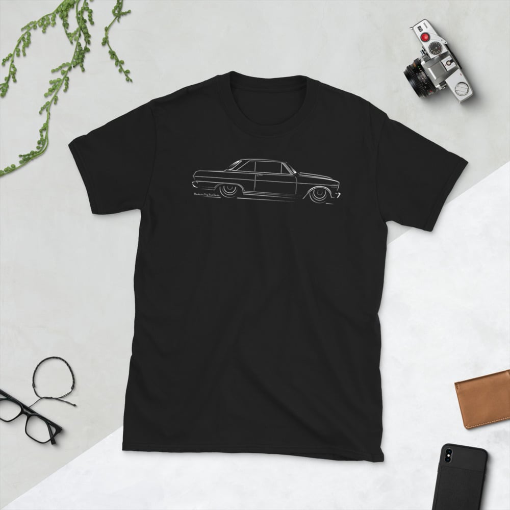 1st Gen Nova (cowl hood) T-Shirt | Modern Day Hot Rods