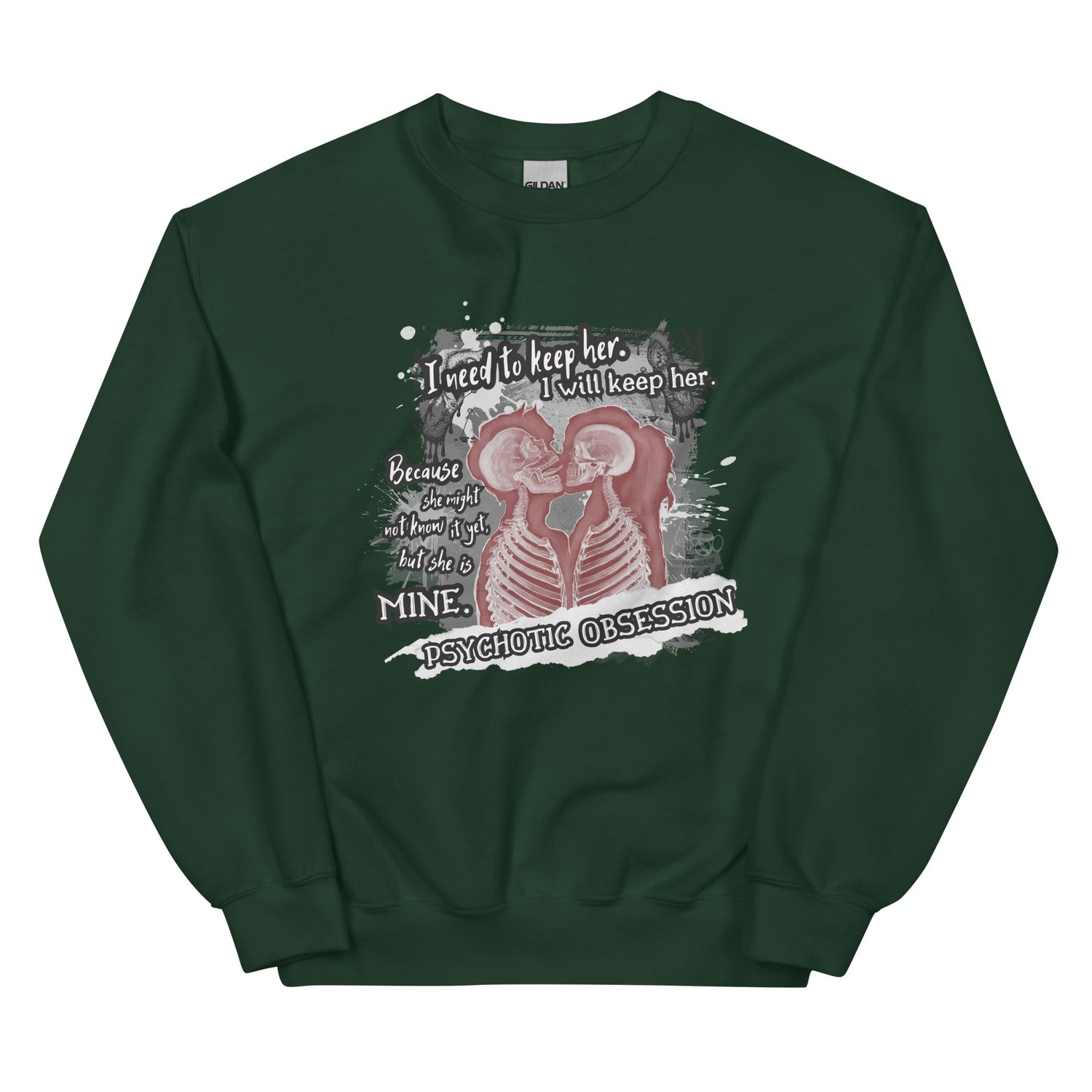 Image of Officially licensed Leigh Rivers Psychotic obsession Tobias & Aria Unisex Sweatshirt