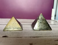 Image 3 of Mini Pyrite Pyramids