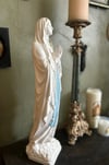 Grande statue de la Vierge, vintage en plâtre, 45 cm! 