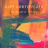 Creative Gift Certificates