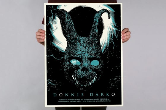 Image of DONNIE DARKO - 18 X 24 - Limited Edition Screenprint Movie Poster