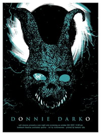 Image 2 of DONNIE DARKO - 18 X 24 - Limited Edition Screenprint Movie Poster