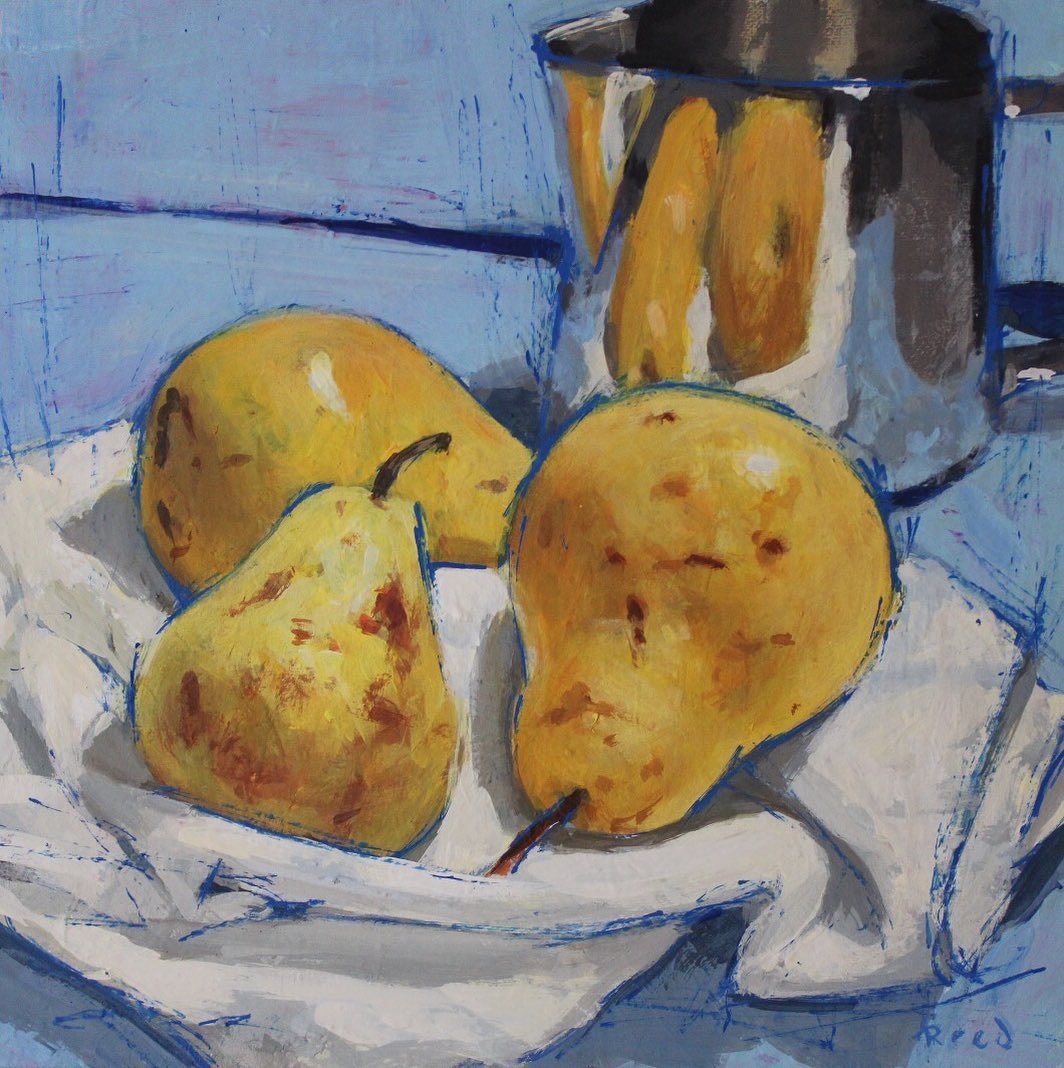 Image of Pears with Pitcher No. 2 (Original)