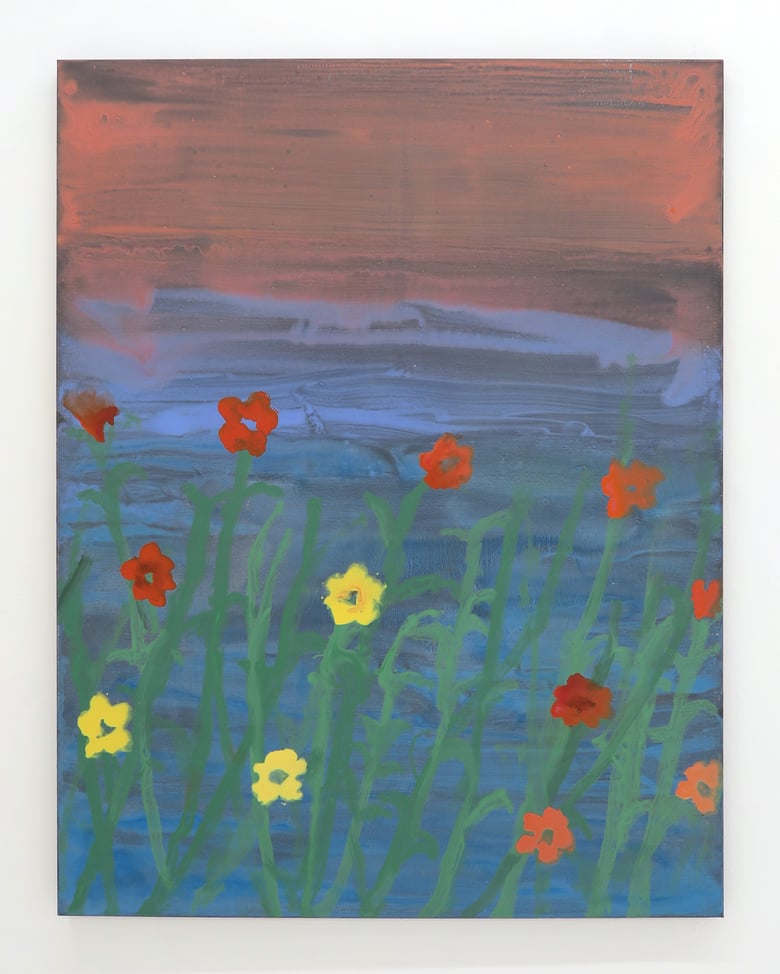 Image of Ondine Seabrook 'View from Holly's garden 2'. Original artwork