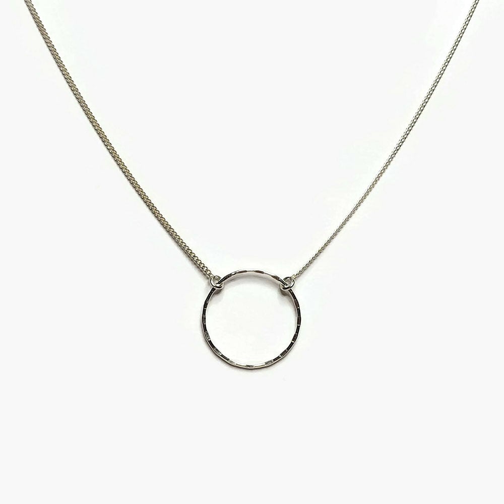 Image of Collier Cercle argent