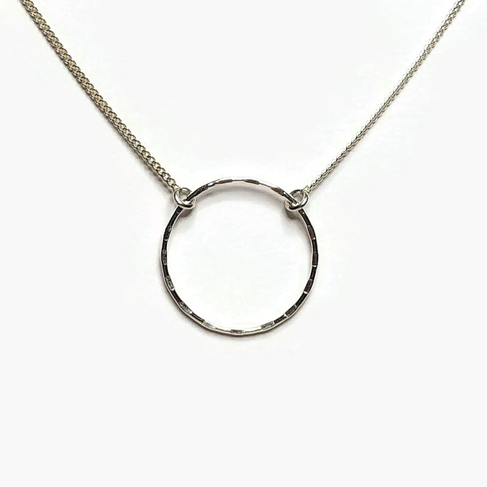 Image of Collier Cercle argent