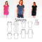 Image of Patron PDF Tee-shirt / Robe Saisons