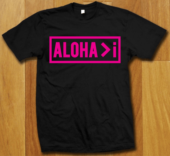 Image of ALOHA>I Pink 