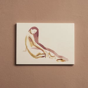 Image of Seated <br> A6 postcard