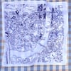 A Bit Of SW / SE London Map Hankie 