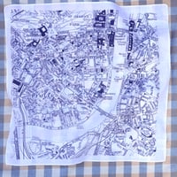 Image 3 of A Bit Of SW / SE London Map Hankie 