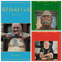 Old Bold Gold Volumes 1, 2 & 3 and Postcard Set