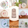 PACK Broderie : Patrons PDF