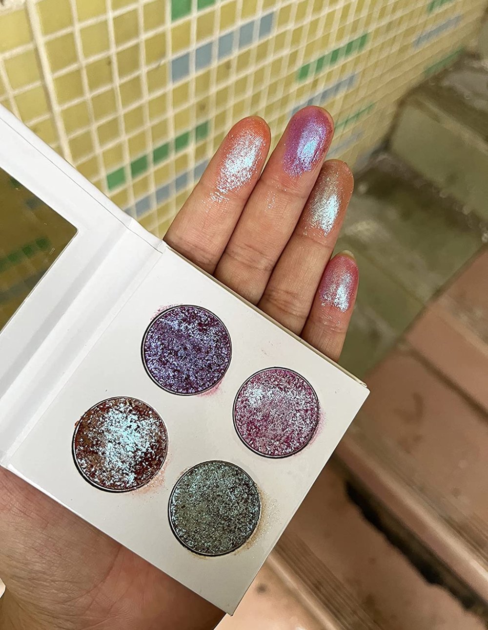 Duo Chrome Matte Eyeshadow Palette - Mixed Series