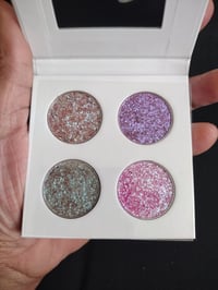 Image 1 of Duo Chrome Matte Eyeshadow Palette - Mixed Series 