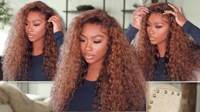 PREHIGHLIGHTED WATERWAVE WIG