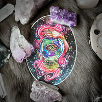 Image 5 of Red Moon Holographic Large Sticker Set