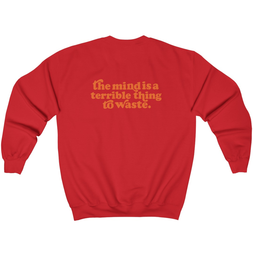 Wasted Mind Crewneck [Red]