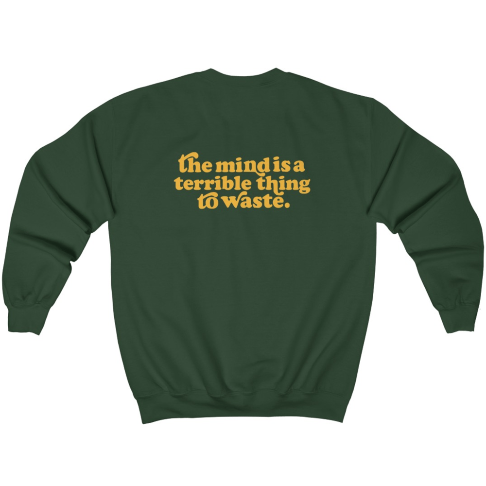 Wasted Mind Crewneck [Forest Green]