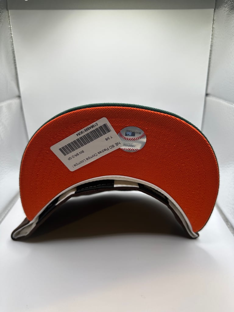 San Diego Padres Oompa Loompa "New Era x Billion Creation x Rally Caps" 7 3/8 Image 2