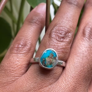 Image of Silver Turquoise ring