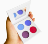 Duo Chrome Matte Eyeshadow Palette - Purple Series 