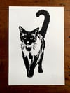 THE CATPACK “SEBASTIAN” screen print.