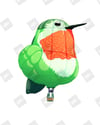 Classic Hummingbird Hot Air Balloon